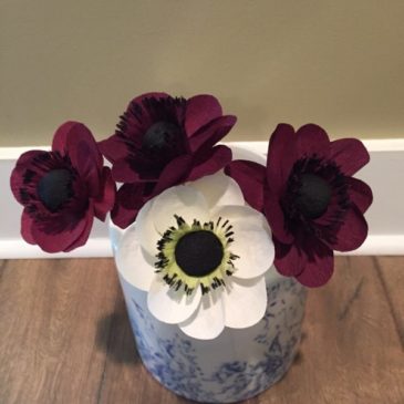 Make a Crepe Paper Anemone Flower